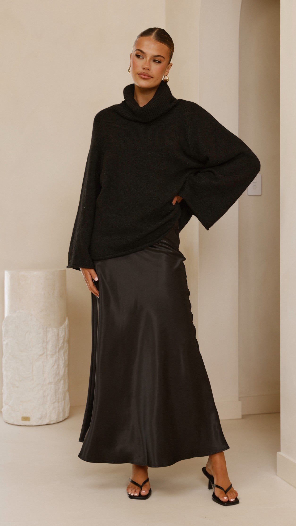 Jacques Knitted Jumper - Black
