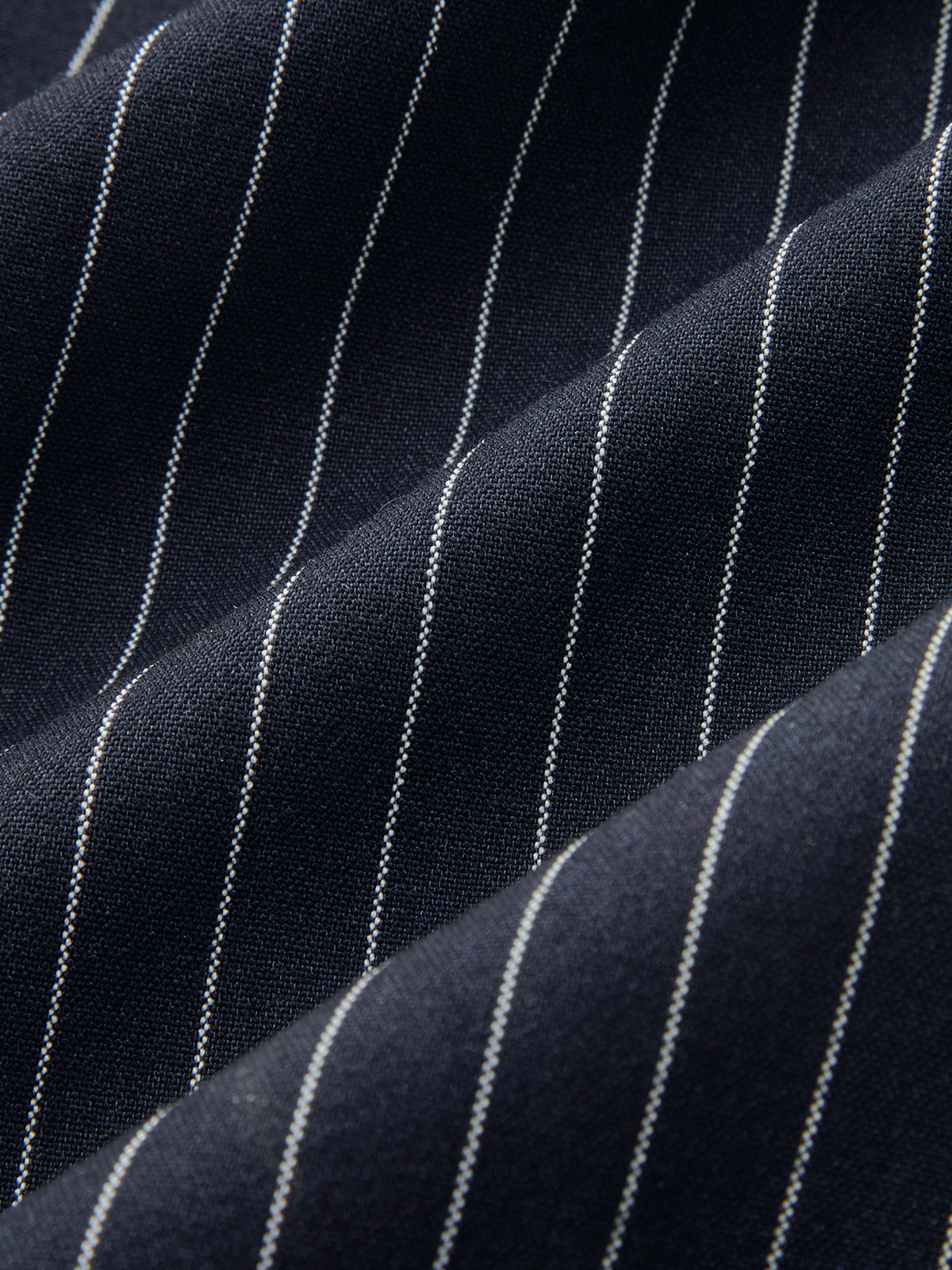 Mid Waist Pinstripe Wide Leg Pants
