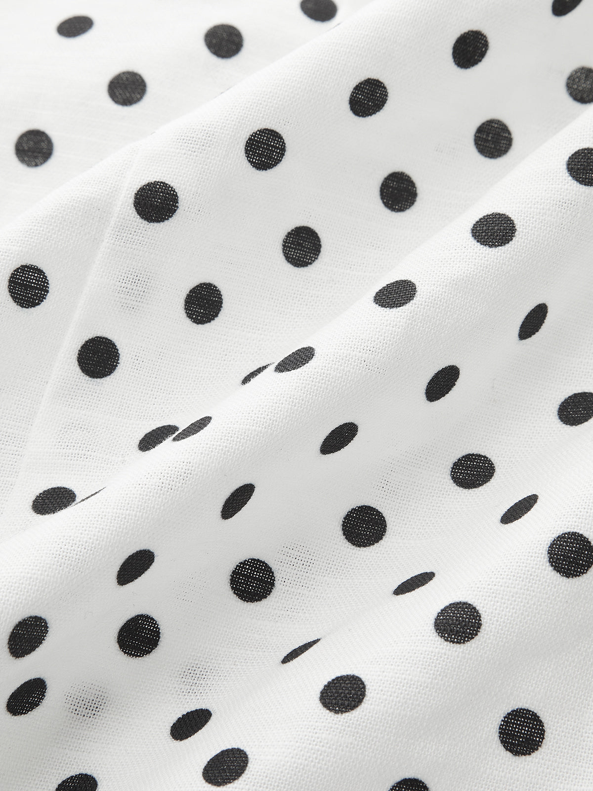 Polka Dot Ruched Halter Top