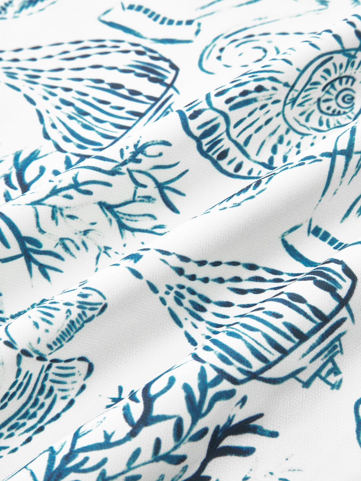 Seashell Print Cami Maxi Dress