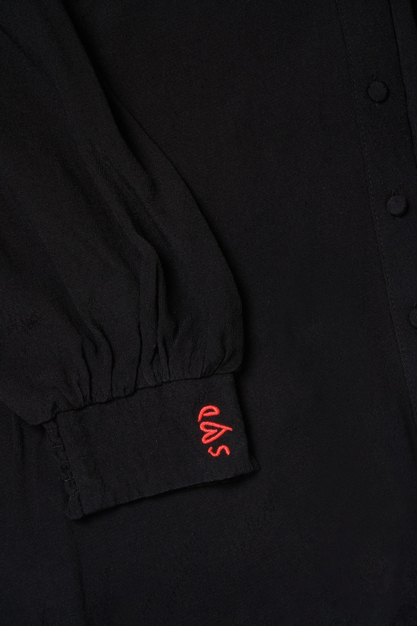 Black Collared Blouse