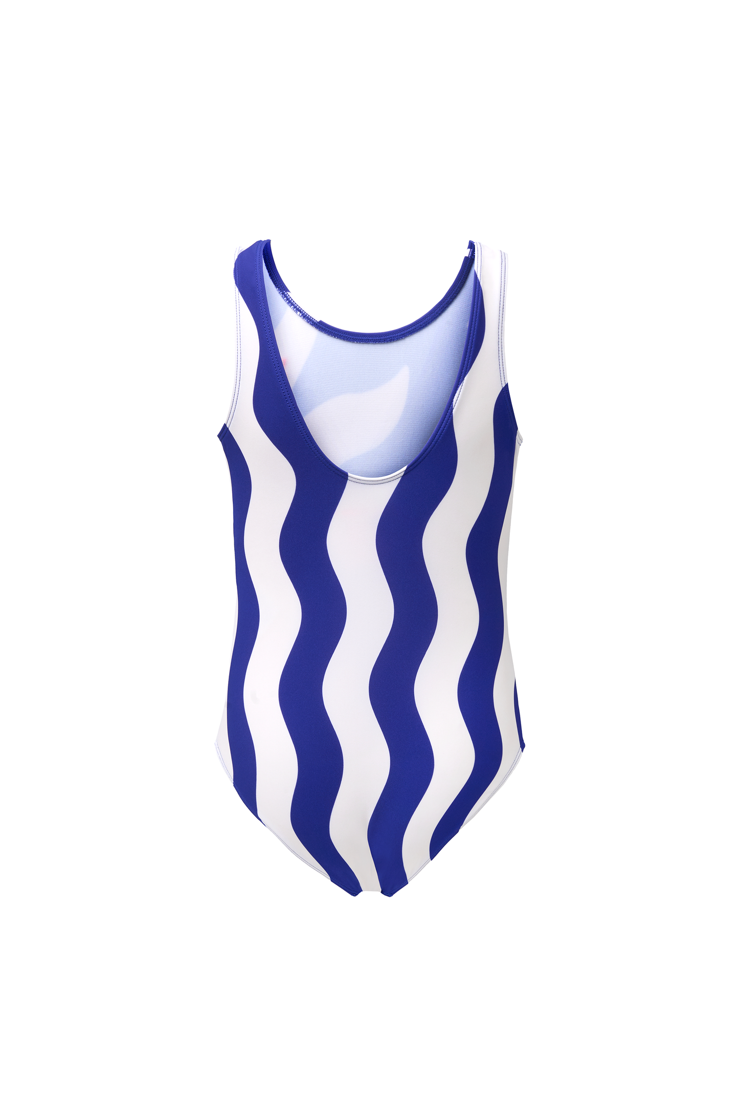 Kids Blue Sunstar and Stripe Swimsuit