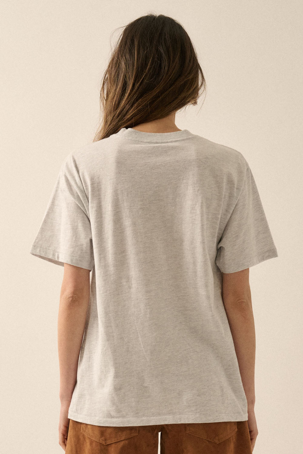 Darlin' Way Out West Heather Western Graphic Tee