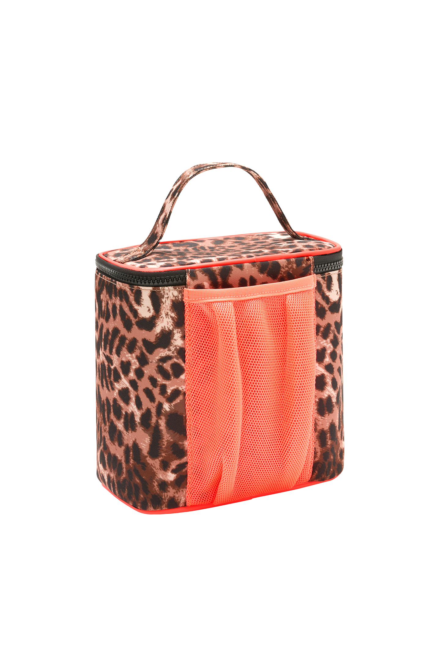 Neutral with Black Cheetah Lunch Bag