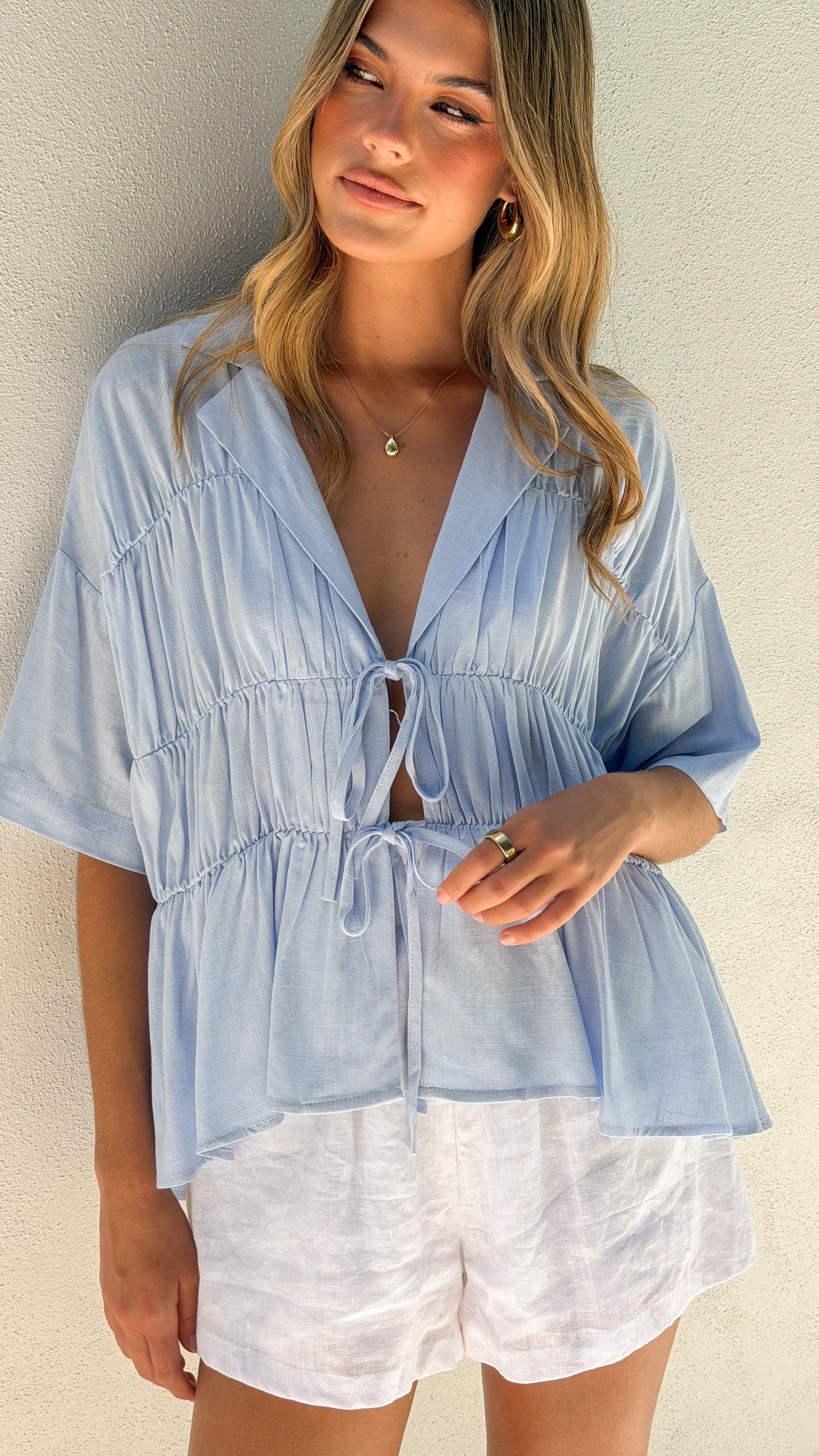 Kailey Top - Blue