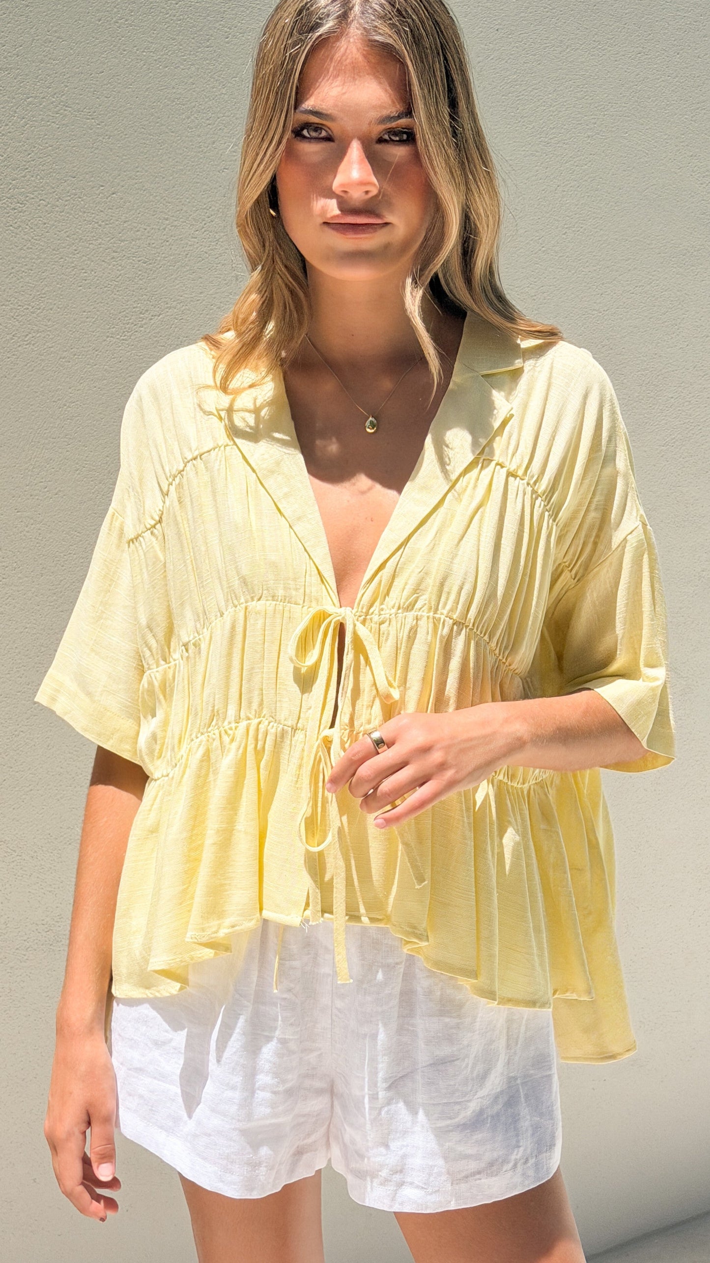 Kailey Top - Yellow