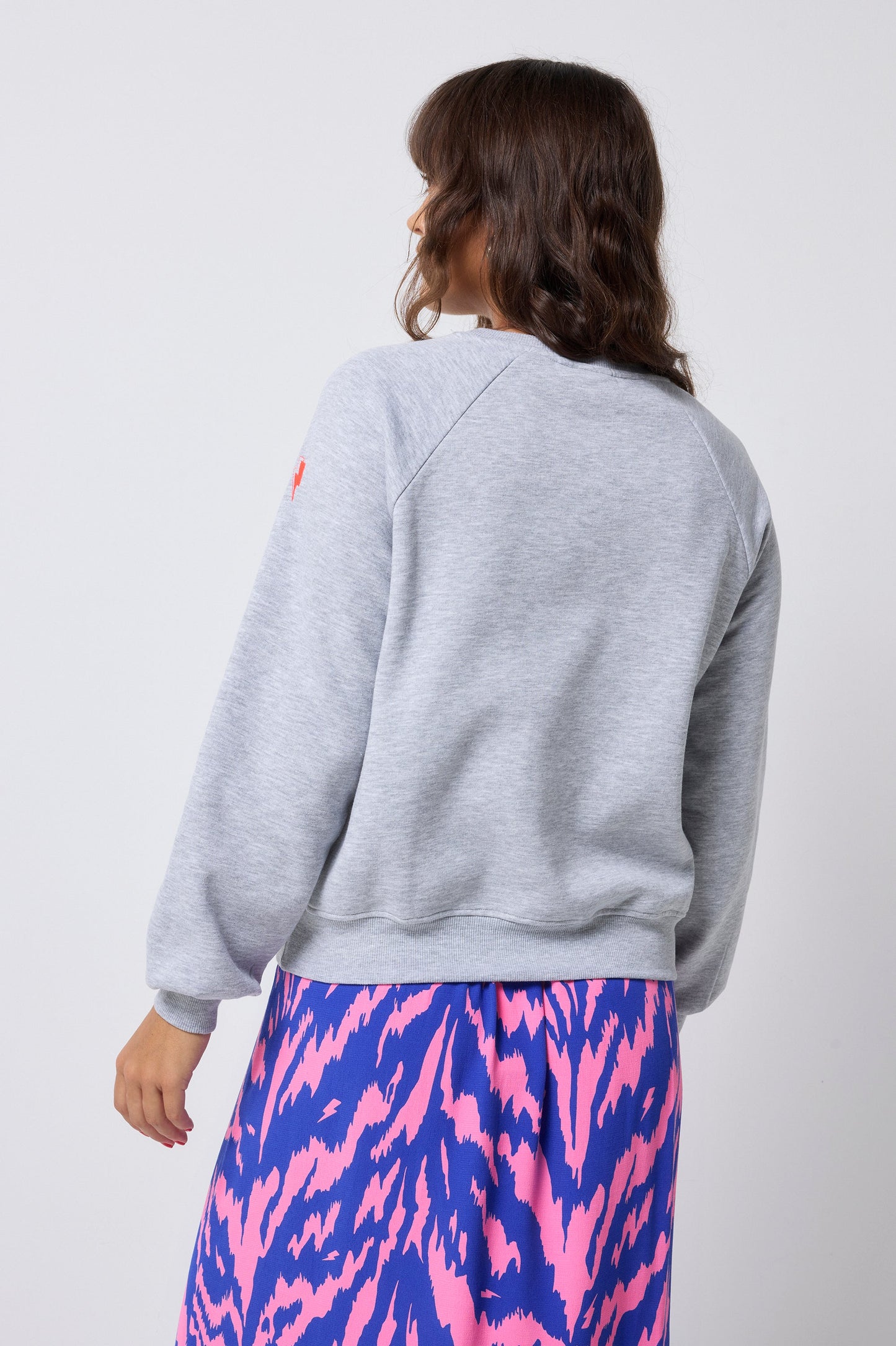 Light Grey Marl Ma Cherie Sweatshirt