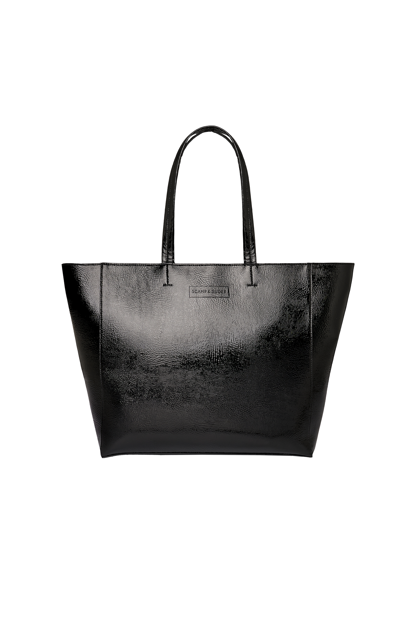 Black Studded Tote Bag