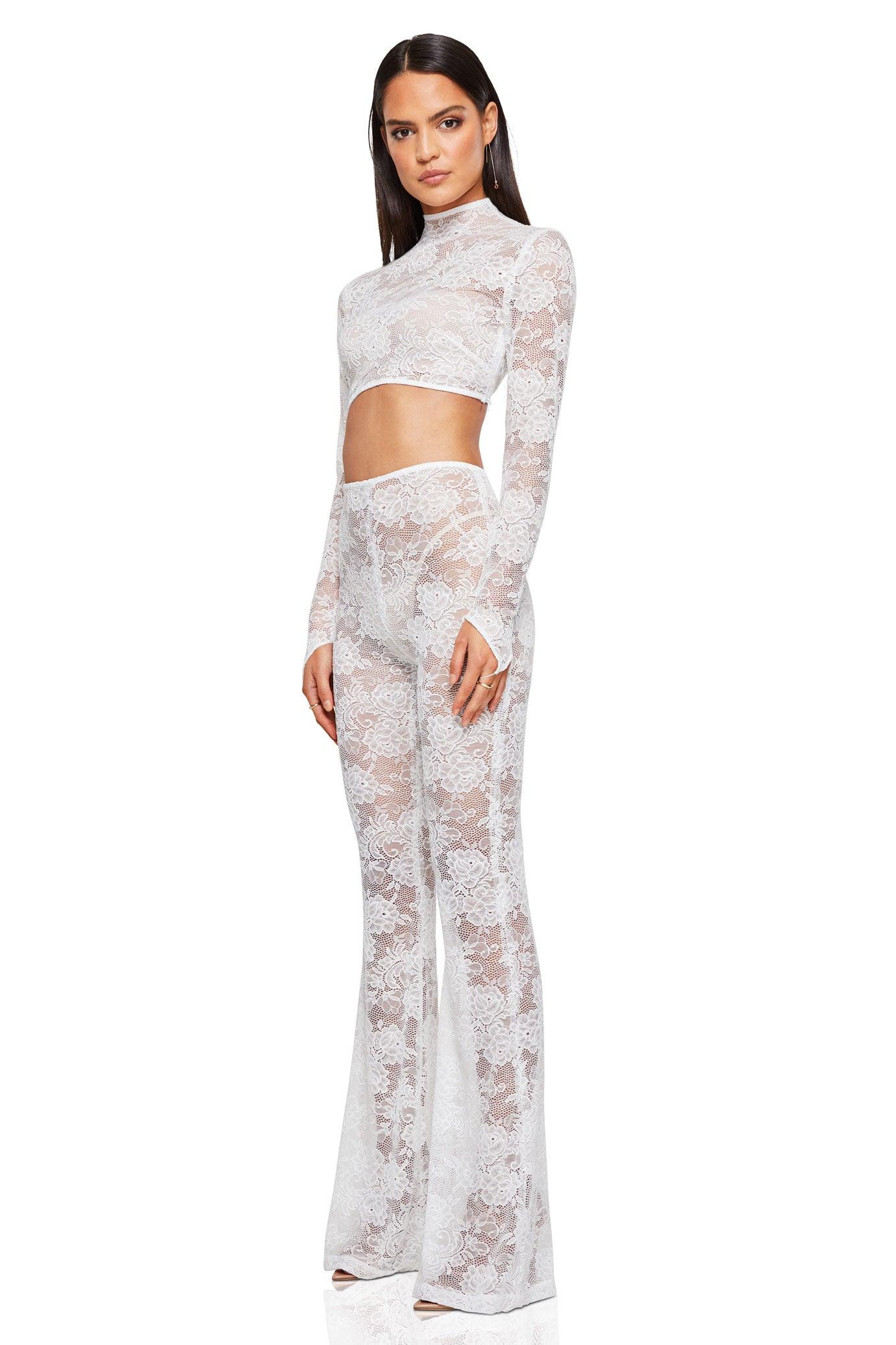 Nookie Heaven Pants - White