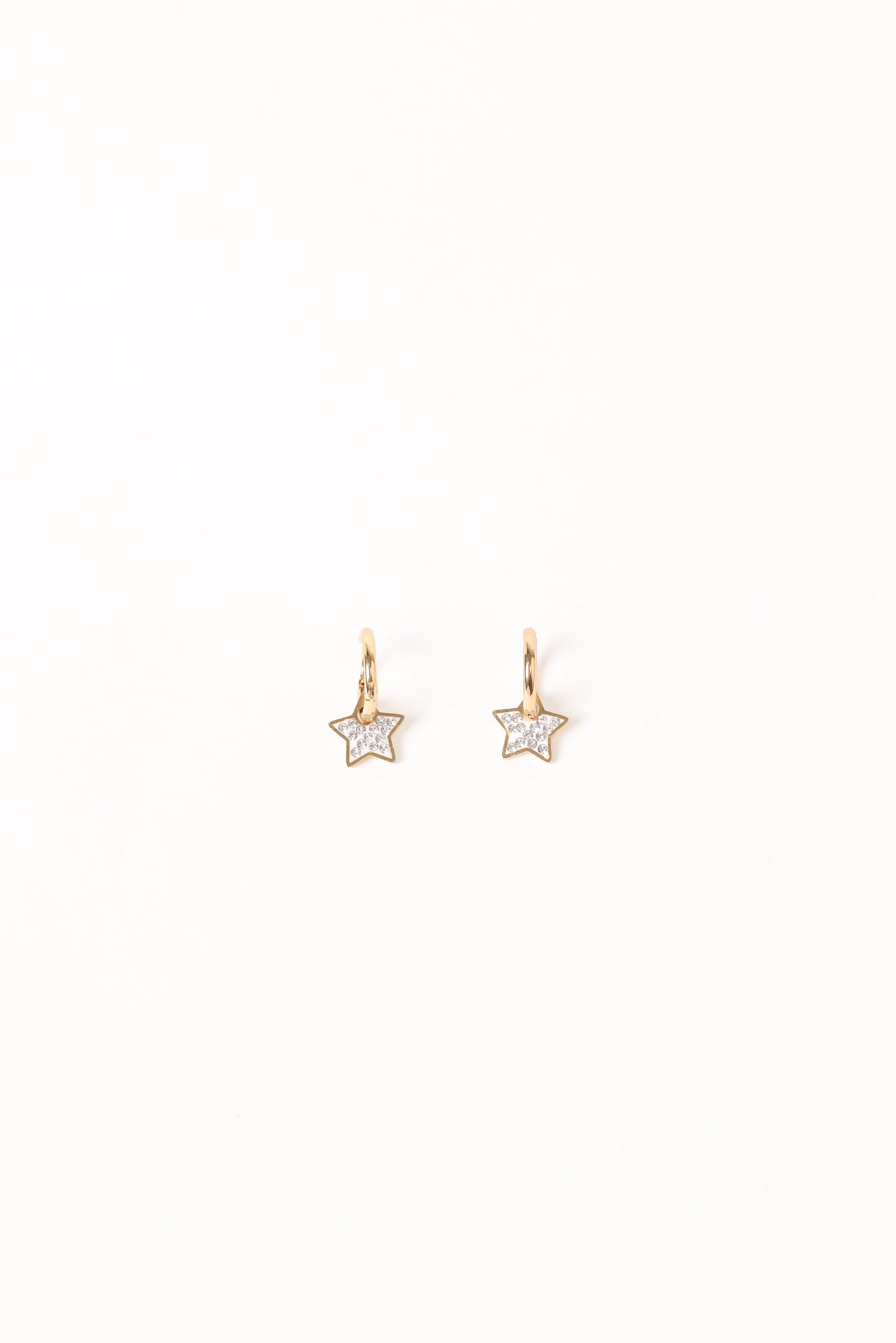 Hayden Star Earrings - Gold