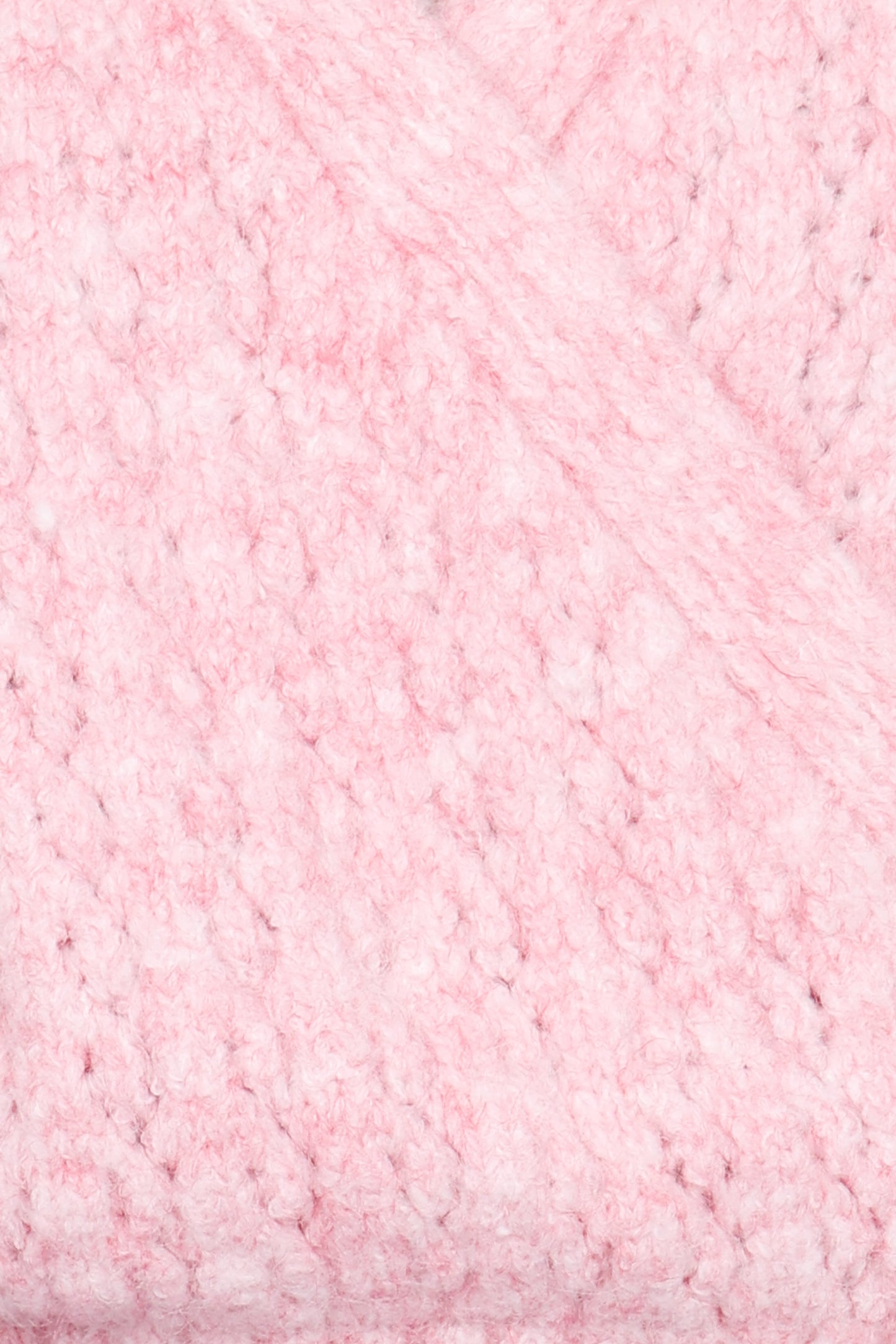 Etta Ballet Wrap Knit Sweater - Pink