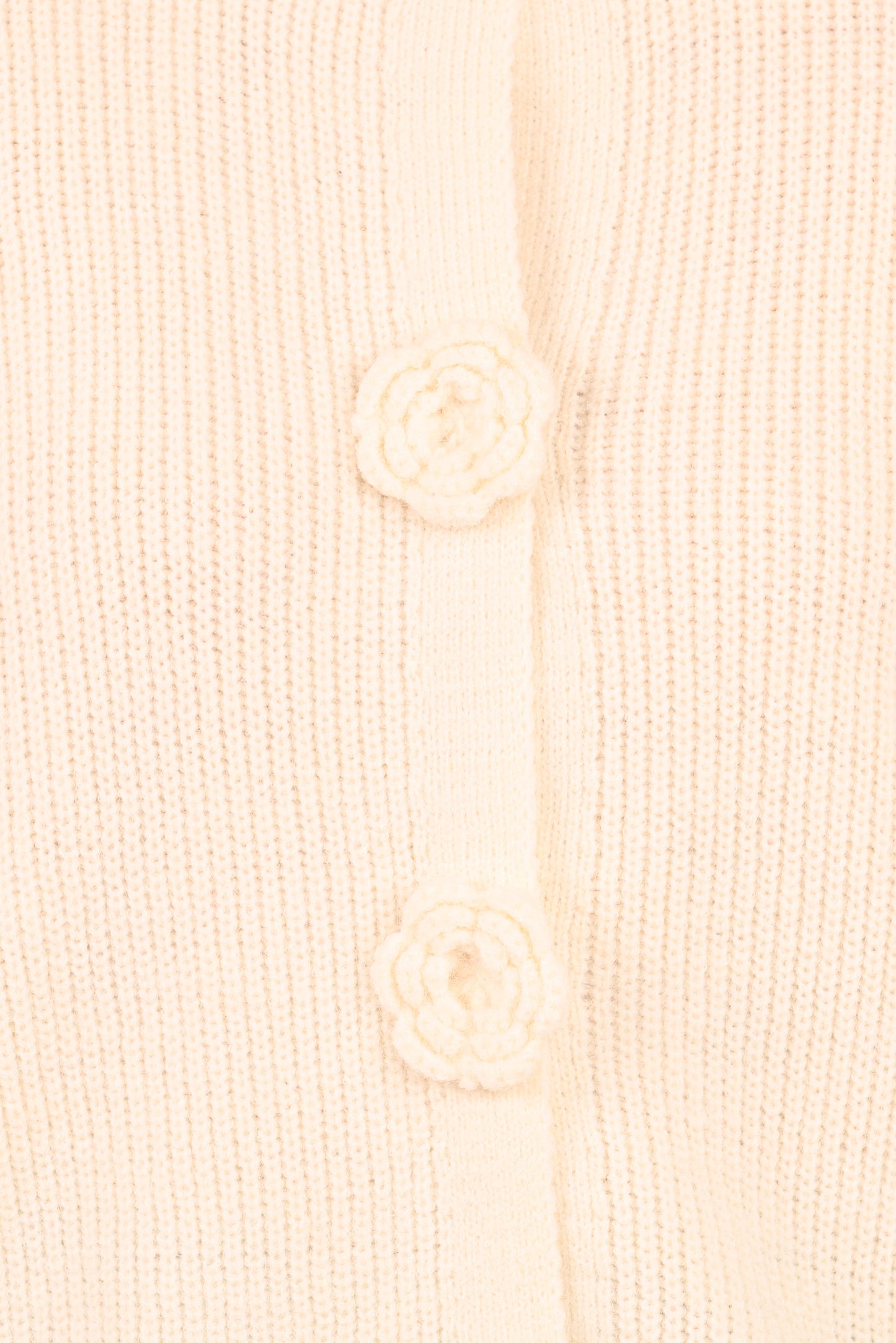 Jones Rosette Cardigan - Cream