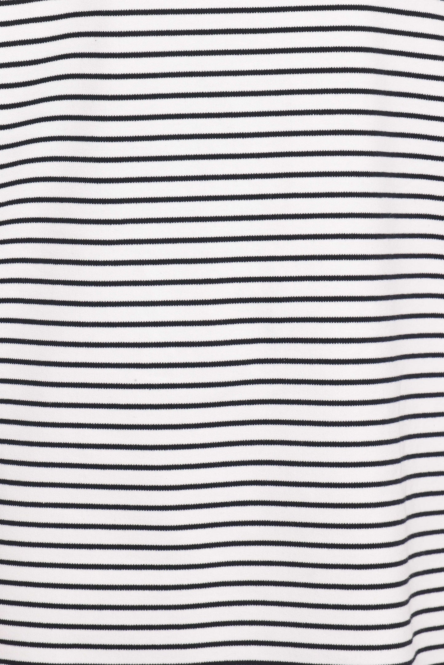 Hellen Stripe Short Set - White Black Stripe
