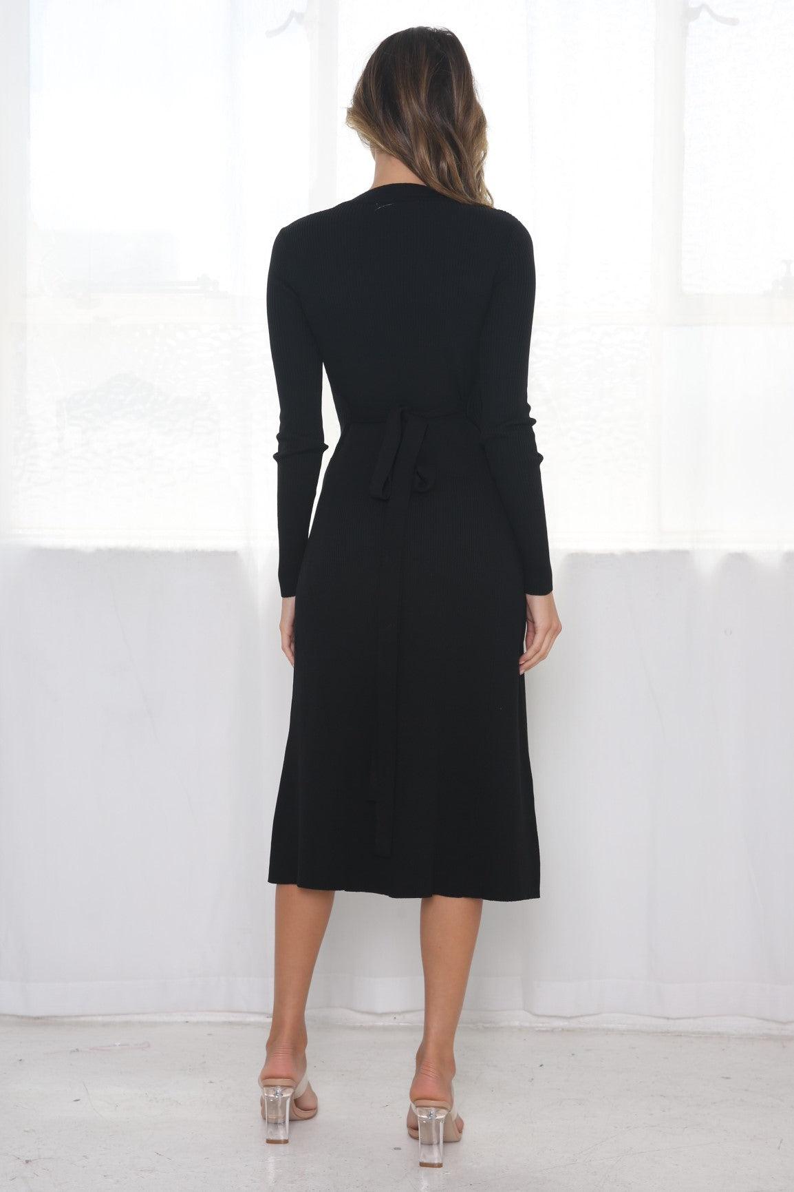 September Dress - Black