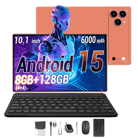 2026 In-Car Navigation Tablet, 2-in-1 Tablet, 10.1-inch Touchscreen, Android OS, 8 GB (4+4) RAM, 128 GB Storage, Supports GPS, Wi-Fi, And Bluetooth, Road Trip Navigation Assistant, Gift for Easter/Labor Day/Mother's Day/Father's Day