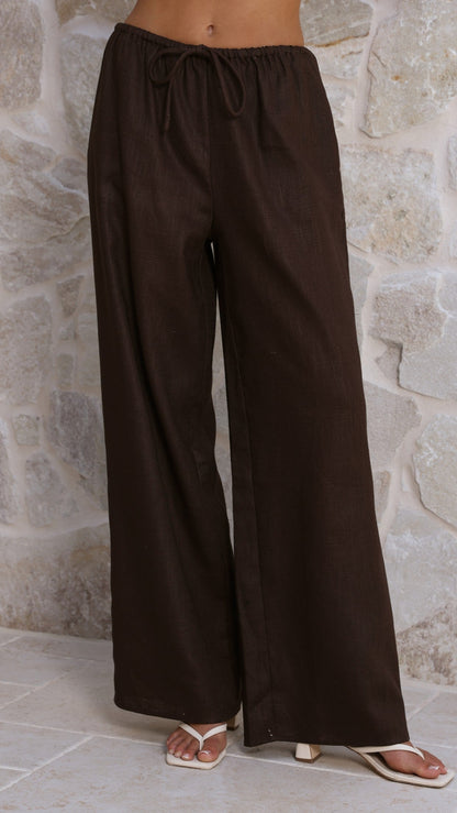 Melissa Pants - Chocolate