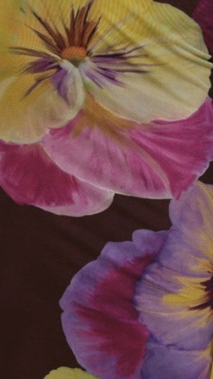 Haviana Maxi Dress - Purple/Yellow Floral