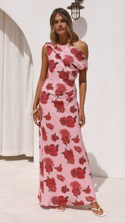 Gigi Maxi Dress - Dahlia Rouge