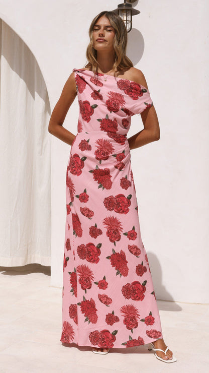 Gigi Maxi Dress - Dahlia Rouge
