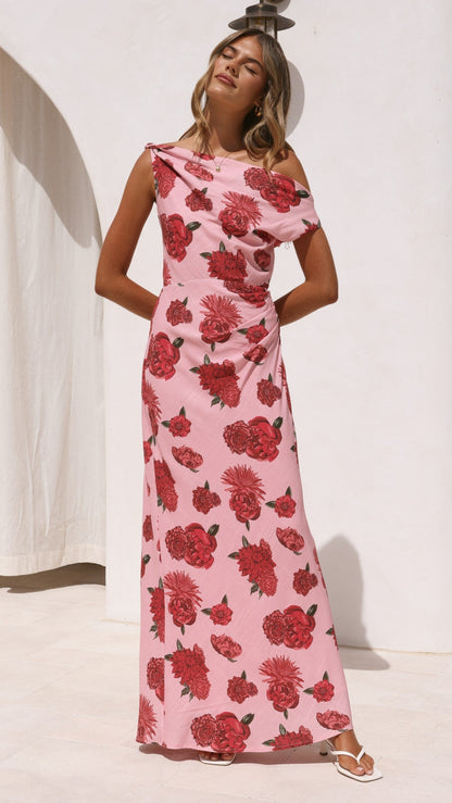 Gigi Maxi Dress - Dahlia Rouge