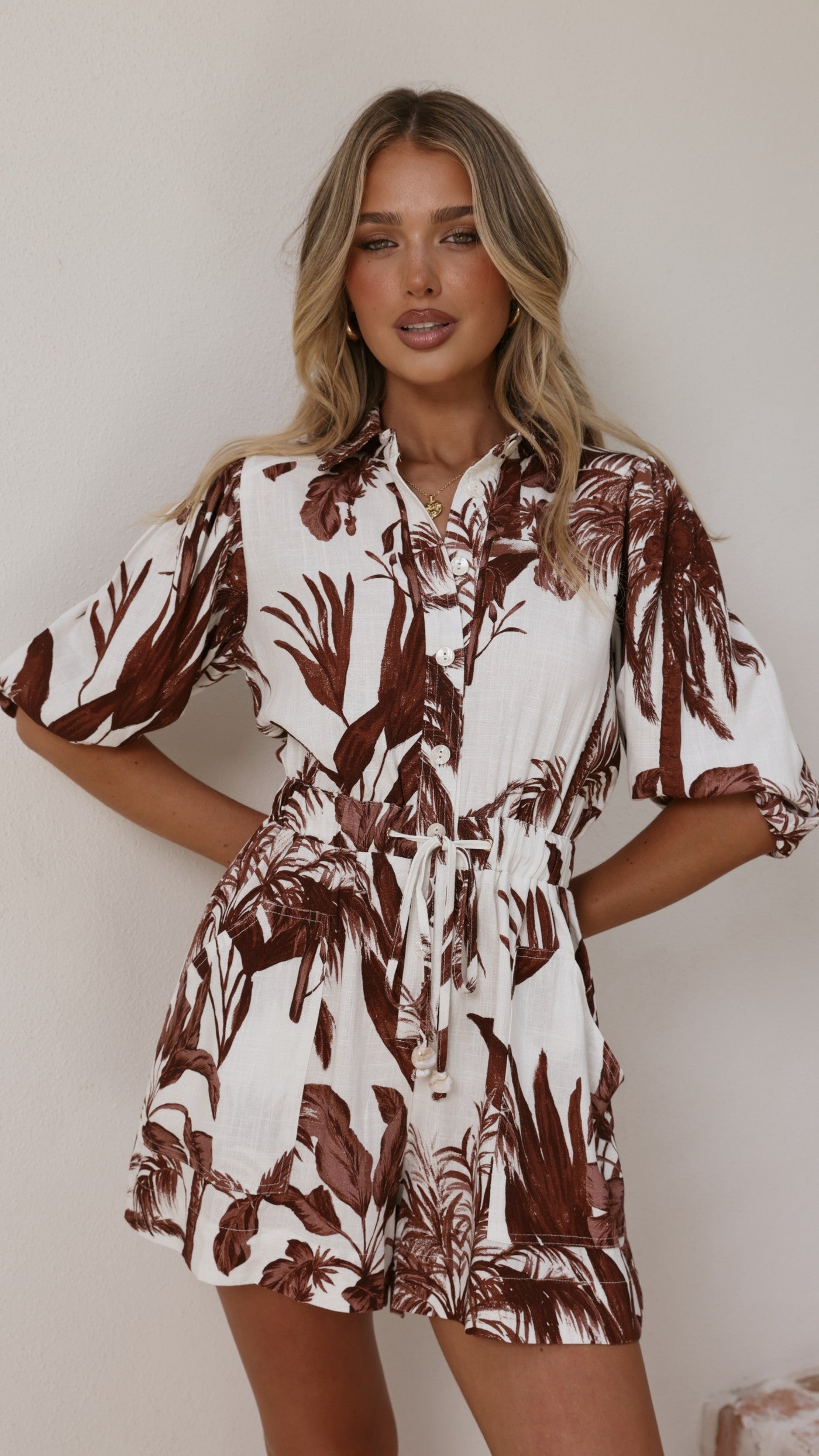 Dayna Playsuit - Ipanema Print