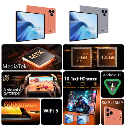 2026 In-Car Navigation Tablet, 2-in-1 Tablet, 10.1-inch Touchscreen, Android OS, 8 GB (4+4) RAM, 128 GB Storage, Supports GPS, Wi-Fi, And Bluetooth, Road Trip Navigation Assistant, Gift for Easter/Labor Day/Mother's Day/Father's Day