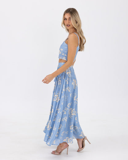Ralene Set - Blue Flower