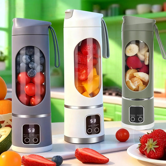 Portable, rechargeable mini blender