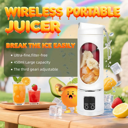 Portable, rechargeable mini blender