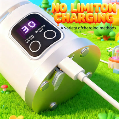 Portable, rechargeable mini blender