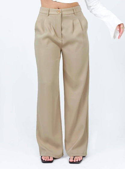 Archer Pants Taupe Tall
