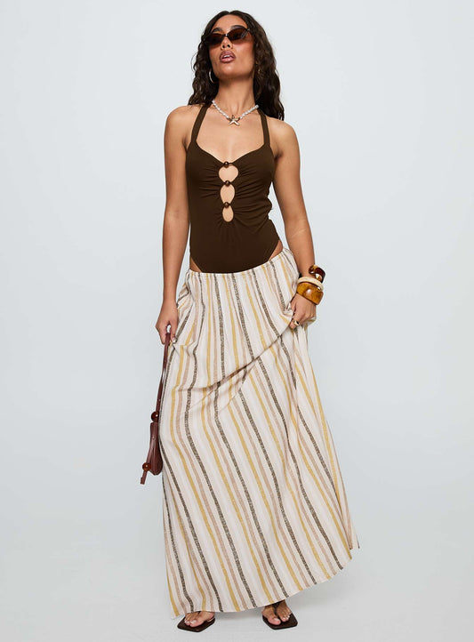 Aisla Maxi Skirt Multi
