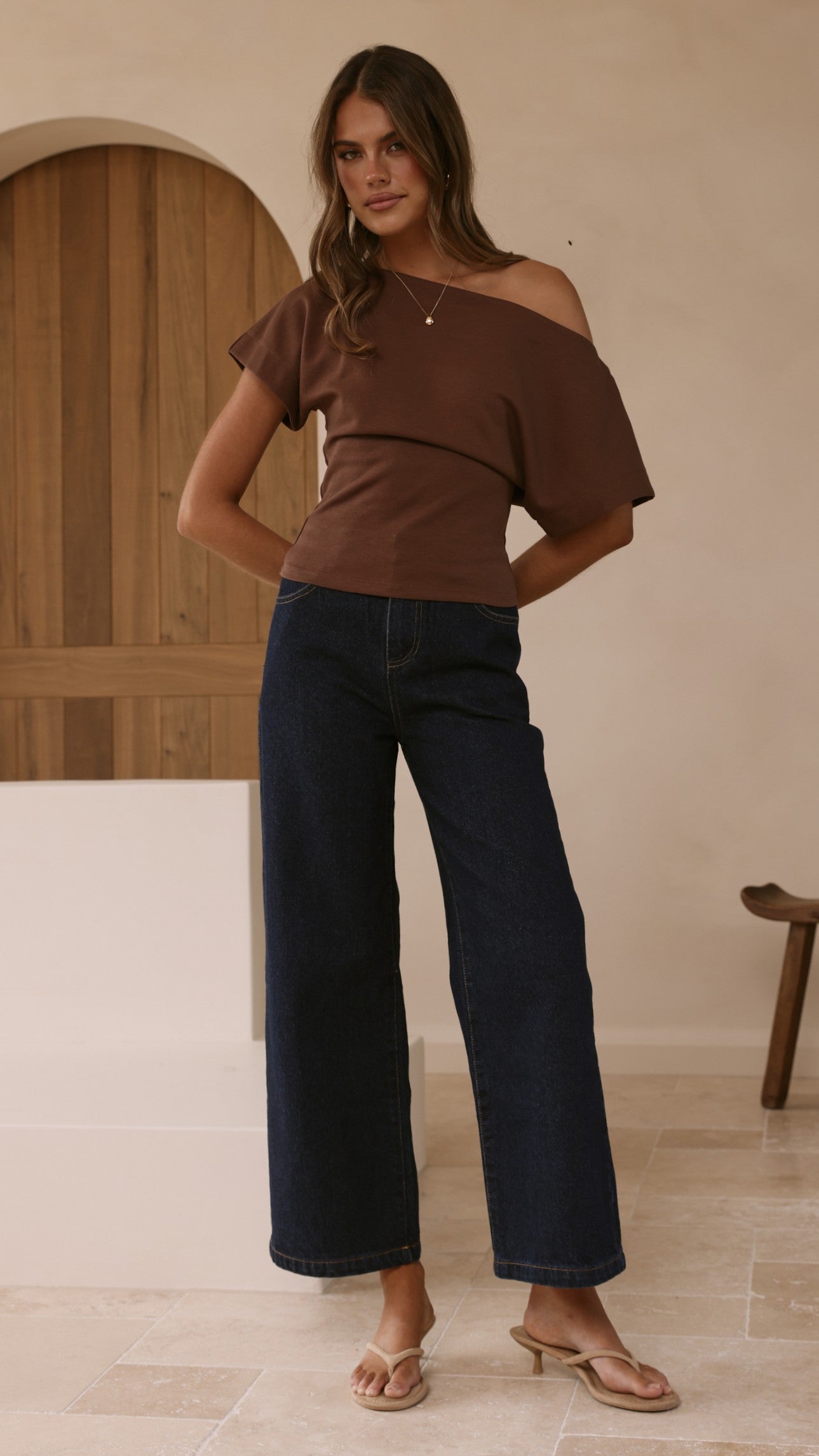 Jara Top - Brown