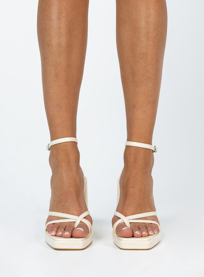 Cammie Heels Cream