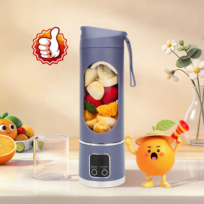 Portable, rechargeable mini blender