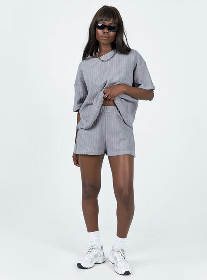 Cammie Knit Set Grey