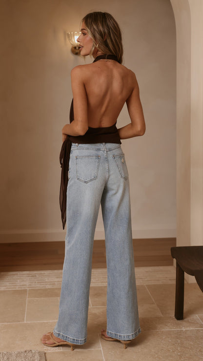 Abrand 94 Wide Jean - Jody Blue