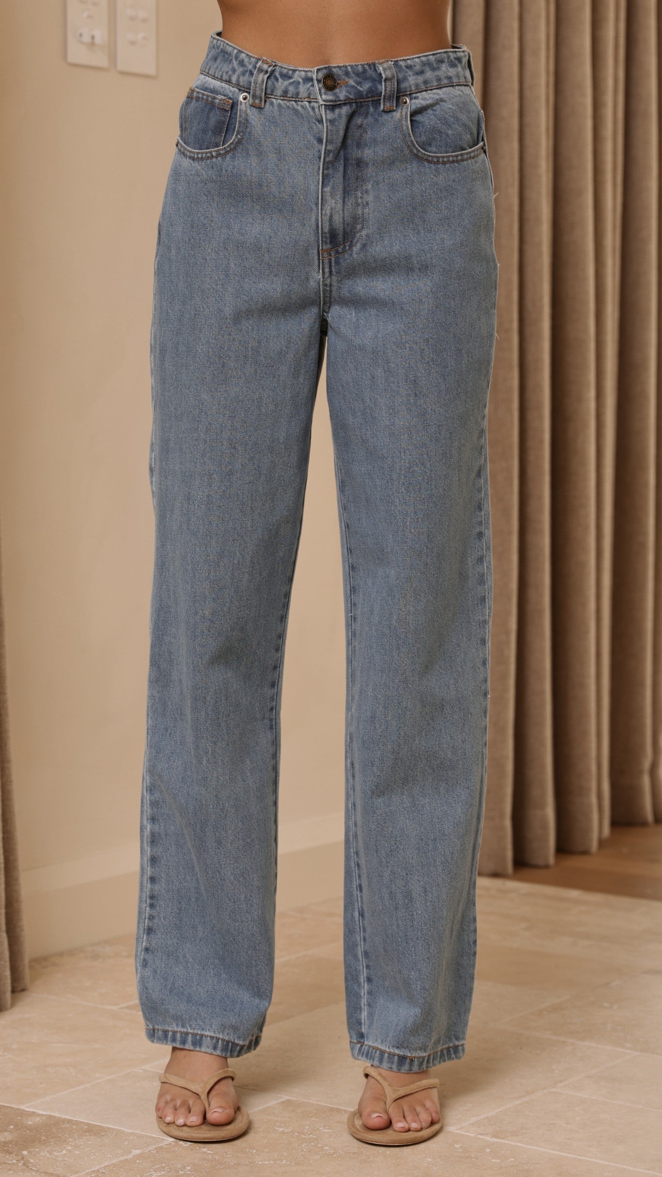Zaeli Jeans - Mid Blue
