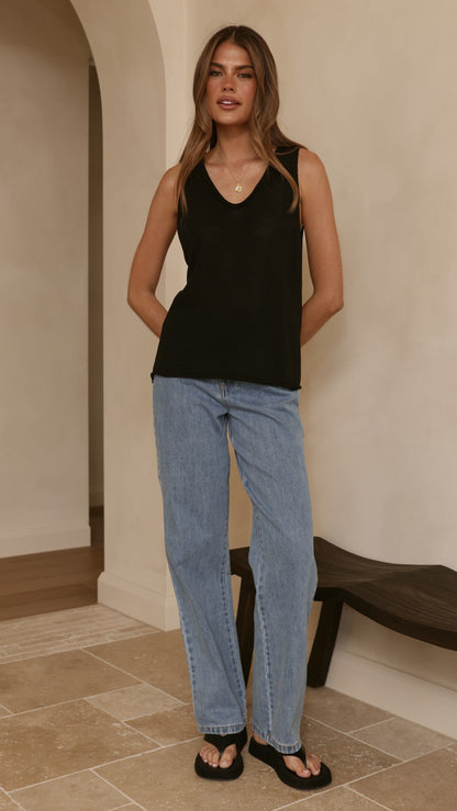Zaeli Jeans - Mid Blue