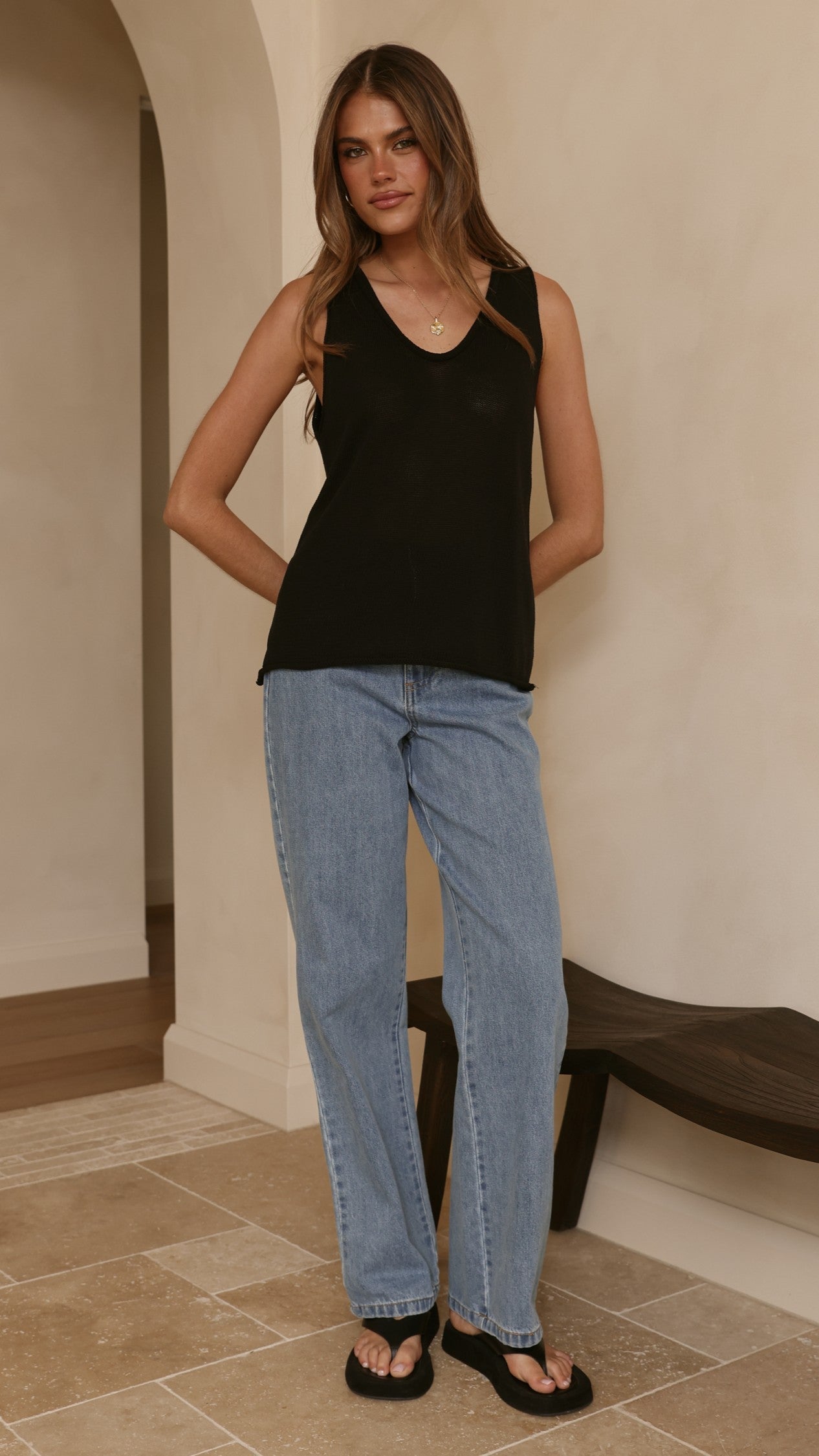 Zaeli Jeans - Mid Blue