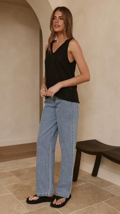 Zaeli Jeans - Mid Blue