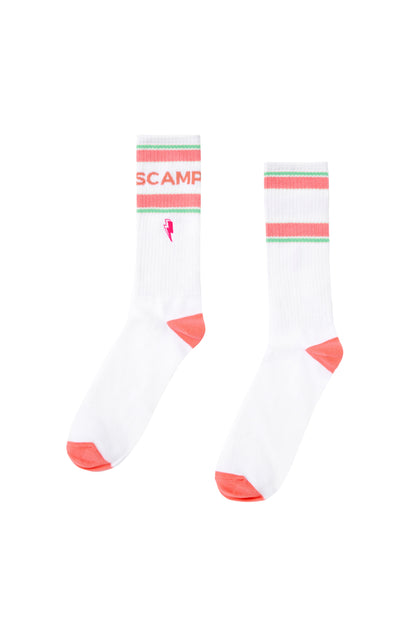 White Sport Socks