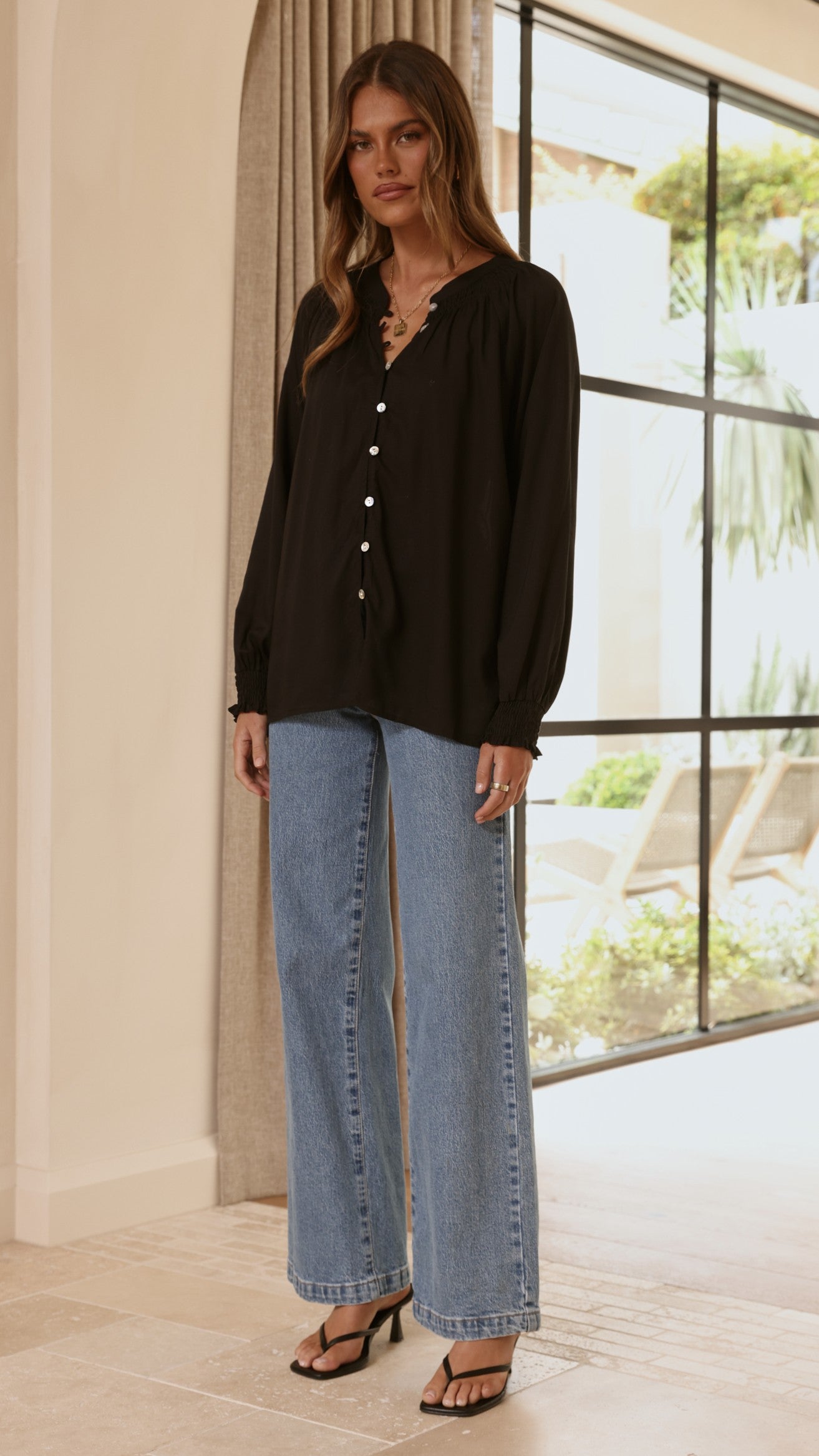Solana Top - Black