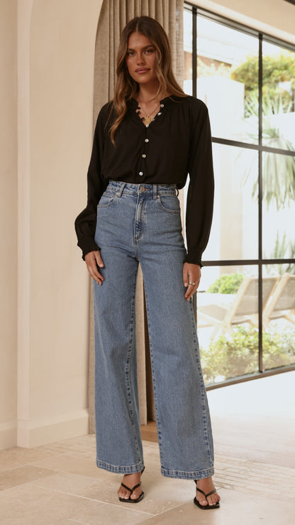 Solana Top - Black
