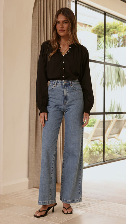 Solana Top - Black