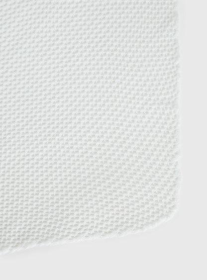California Sunshine Knit Sarong White