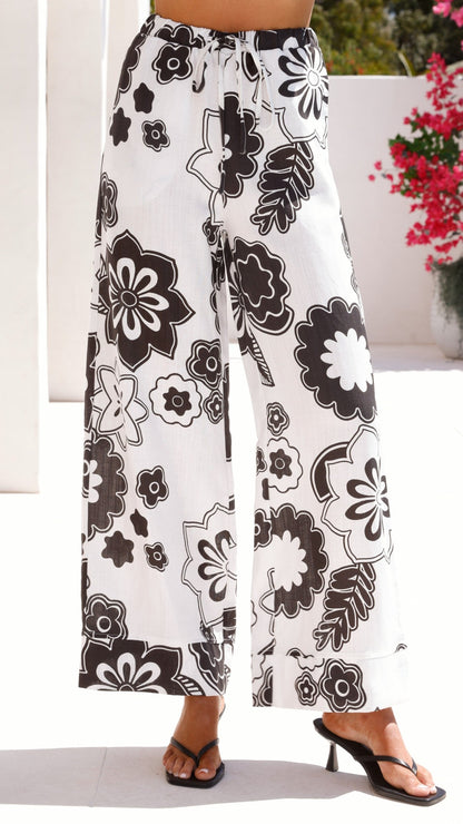 Maeve Pants - Midnight Garden