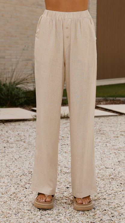 Nala Pants - Beige