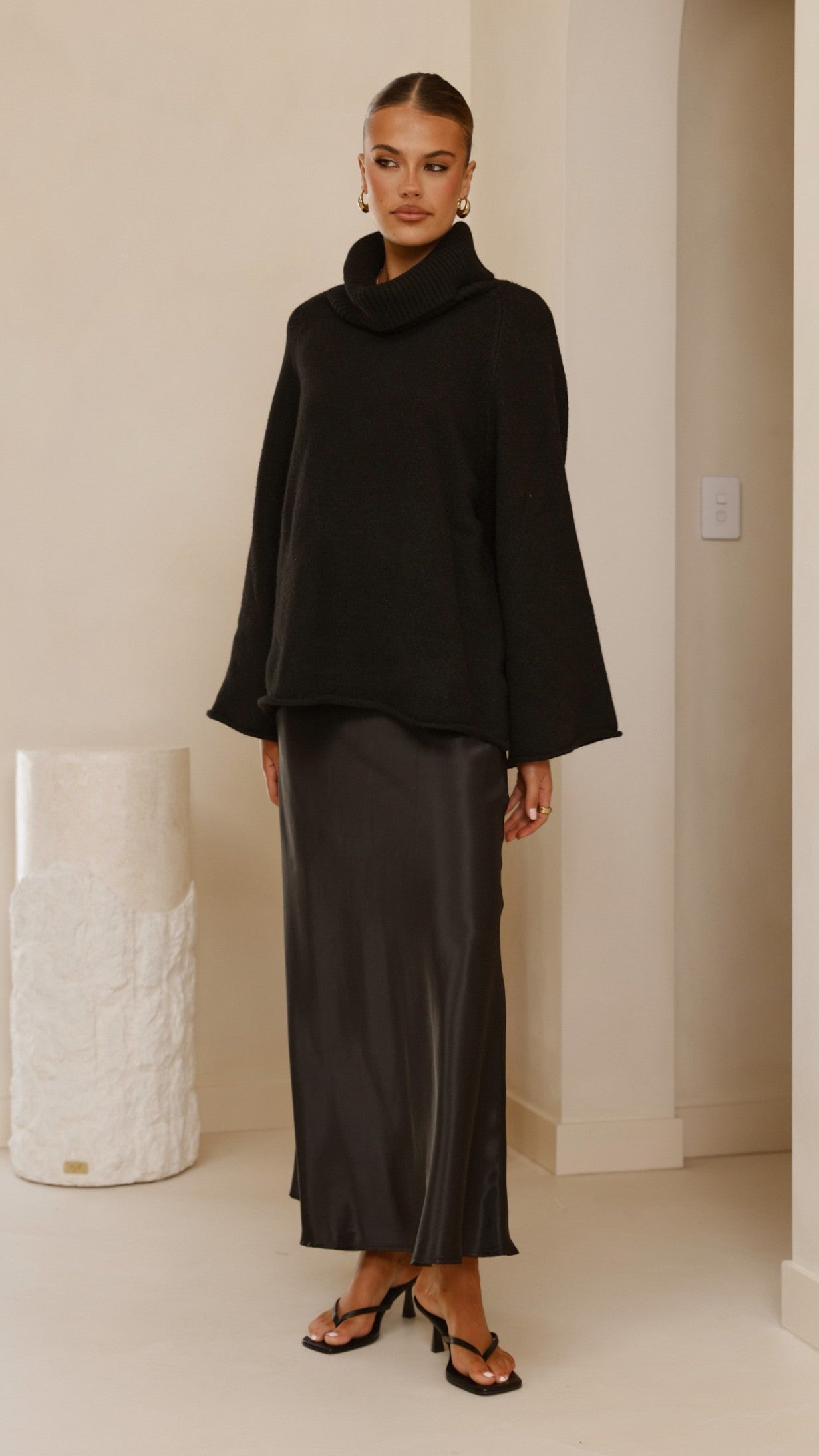 Jacques Knitted Jumper - Black