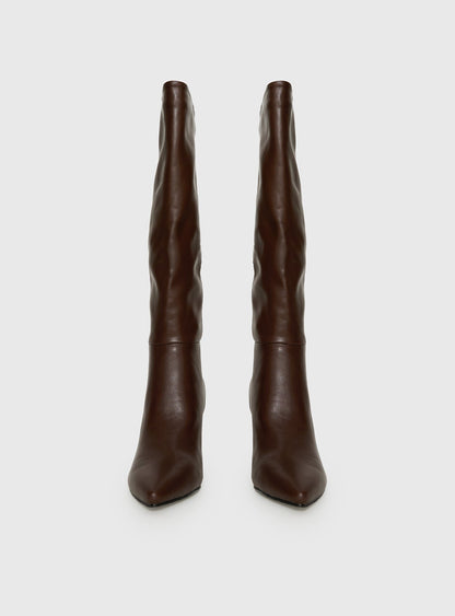 Billini Harlen Knee High Boots Brunette